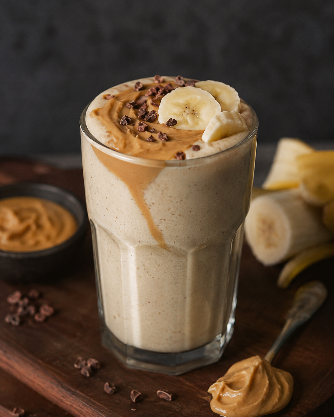 Banana Peanut Butter Protein Shake
